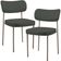 Kit 02 Cadeiras Para Sala De Jantar Melina Base Arena L02 Linho Verde Musgo - Lyam Decor