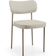 Cadeira Decorativa Sala De Jantar Melina Base Arena L02 Linho Champagne - Lyam Decor