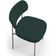 Cadeira Decorativa Sala De Jantar Melina Base Arena L02 Bouclê Verde - Lyam Decor