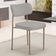 Cadeira Decorativa Sala De Jantar Melina Base Arena L02 Linho Cinza - Lyam Decor