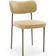 Cadeira Decorativa Sala De Jantar Melina Base Arena L02 Couríssimo Fendi - Lyam Decor