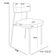 Kit 04 Cadeiras Decorativa Estofada Para Sala de Jantar Melina Base Arena L02 Couríssimo Marrom - Lyam Decor