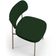 Kit 06 Cadeiras Estofadas Para Sala De Jantar Melina Base Arena L02 Suede Verde Musgo - Lyam Decor