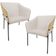 Kit 2 Cadeiras Para Sala de Jantar Estar Living Olívia L02 Linho Cru Couríssimo Fendi - Lyam Decor