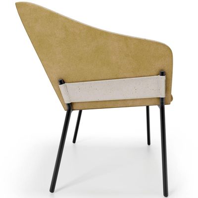 Kit 2 Cadeiras Para Sala de Jantar Estar Living Olívia L02 Linho Cru Couríssimo Fendi - Lyam Decor