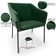 Kit 6 Cadeiras Para Sala de Jantar Estar Living Olívia L02 Couríssimo Verde - Lyam Decor