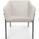 Kit 3 Cadeiras Para Sala de Jantar Estar Living Olívia L02 Linho Cru Couríssimo Fendi - Lyam Decor