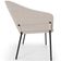 Kit 3 Cadeiras Para Sala de Jantar Estar Living Olívia L02 Bouclê Creme - Lyam Decor