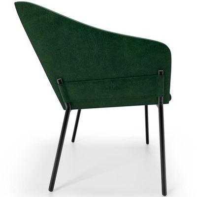 Kit 4 Cadeiras Para Sala de Jantar Estar Living Olívia L02 Couríssimo Verde - Lyam Decor