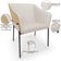 Kit 6 Cadeiras Para Sala de Jantar Estar Living Olívia L02 Linho Cru Couríssimo Fendi - Lyam Decor