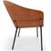 Kit 5 Cadeiras Para Sala de Jantar Estar Living Olívia L02 Couríssimo Camel - Lyam Decor