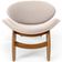 Kit 4 Poltronas Decorativa Orgânica Sala Living Kadosh L02 Suede Bege - Lyam Decor