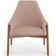 Poltrona Decorativa Para Sala de Estar Sakura L02 Linho Rosê - Lyam Decor