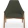 Poltrona Decorativa Para Sala de Estar Sakura L02 Linho Verde Musgo - Lyam Decor