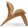 Kit 2 Poltronas Decorativa Orgânica Sala Living Kadosh L02 Bouclê Mostarda - Lyam Decor