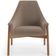 Poltrona Decorativa Para Sala de Estar Sakura L02 Bouclê Bege - Lyam Decor