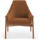 Poltrona Decorativa Para Sala de Estar Sakura L02 Bouclê Terracota - Lyam Decor