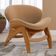 Poltrona Decorativa Orgânica Sala Living Kadosh L02 Bouclê Mostarda - Lyam Decor