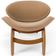 Poltrona Decorativa Orgânica Sala Living Kadosh L02 Bouclê Mostarda - Lyam Decor