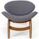 Kit 2 Poltronas Decorativa Orgânica Sala Living Kadosh L02 Suede Cinza - Lyam Decor