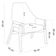 Poltrona Decorativa Para Sala de Estar Sakura L02 Bouclê Creme - Lyam Decor