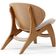 Kit 2 Poltronas Decorativa Orgânica Sala Living Kadosh L02 Suede Bege - Lyam Decor