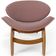 Kit 2 Poltronas Decorativa Orgânica Sala Living Kadosh L02 Suede Rosê - Lyam Decor