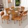Cadeira Para Sala de Jantar Cozinha Living Estofada Dara L02 Couríssimo Canela - Lyam Decor