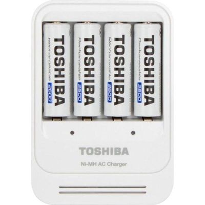 Carregador De Pilhas Tnhc-6gae4 Cb (c-4 Pilhas Aa...