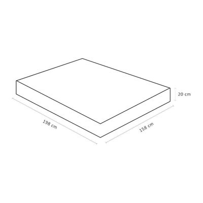 Colchão Light D45 – Queen Size (158x198x20) - Ortobom