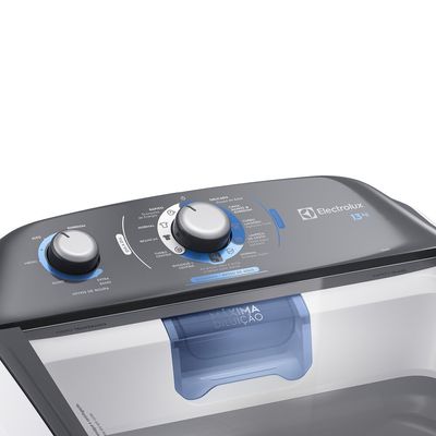 Máquina de Lavar Electrolux 13kg Efficient Duplo Dispenser  LDA13 Branco / 110V