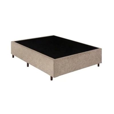 Cama Box Casal 138 Bello Box - Suede Bege