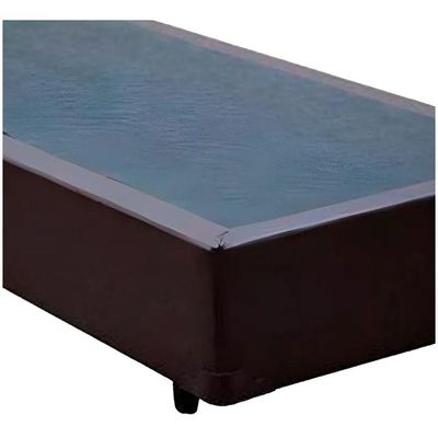 Cama Box Solteiro 88 Bello Box - Tecido Sintético Marrom