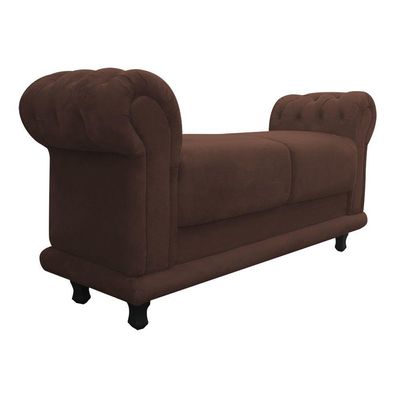 Recamier Barcelona Suede Marrom