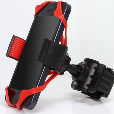 Suporte De Celular Para Moto E Bicicleta Mtg-015 - Tomate