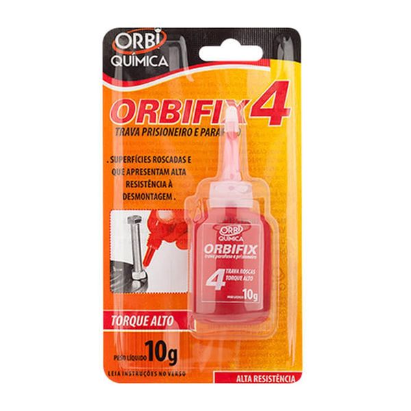 Cola Orbifix 4 Trava Parafusos 10g Cola Orbifix 4 Trava Parafusos 10g