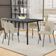 Kit 2 Cadeiras Sala de Jantar Estofada Gavi L02 Linho Bege Escuro - Lyam Decor