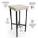 Kit 06 Banquetas Alta Bar Cozinha Sala De Jantar Preto Stella L02 Linho Champagne - Lyam Decor