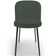 Cadeira Para Sala de Jantar Cozinha Estofada Gavi L02 Linho Verde Musgo - Lyam Decor