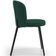 Kit 2 Cadeiras Sala de Jantar Estofada Gavi L02 Suede Verde Musgo - Lyam Decor
