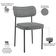 Kit 06 Cadeiras Decorativas Estofada Sala Jantar Melina L02 Pied Poule - Lyam Decor