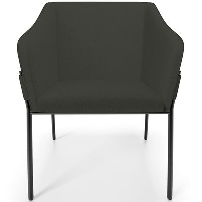 Kit 4 Cadeiras Para Sala de Jantar Estar Living Olívia L02 Linho Verde Musgo - Lyam Decor