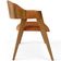 Kit 2 Cadeiras Sala de Jantar Estar Living Estofada Suran L02 Couríssimo Canela - Lyam Decor