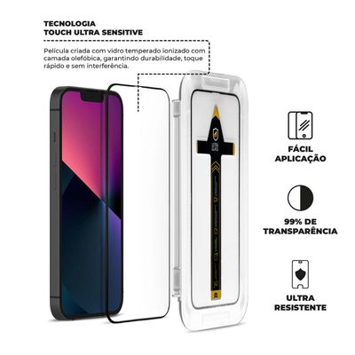 Película para iPhone 11 - Ultra Glass - Preta - Gshield