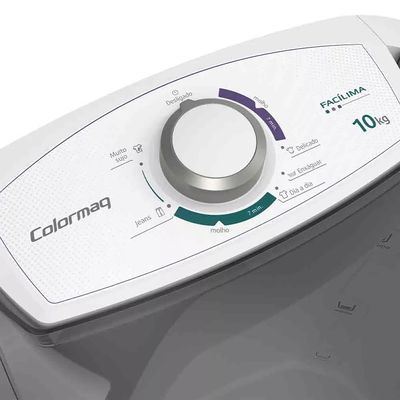Lavadora Semiautomática Colormaq LCS Tanquinho 10kg Branca - 127V