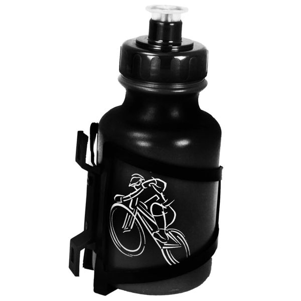 Garrafa Caramanhola 500ml Squeeze Bike 20 26 Adulto Criança Cinza Garrafa Caramanhola 500ml Squeeze Bike 20 26 Adulto Criança Cinza