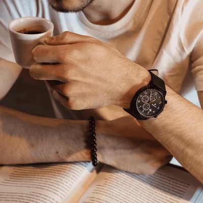 Pulseira Masculina Jagger Stone Black M