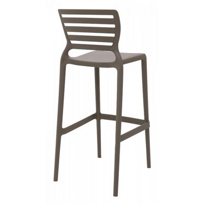 Banqueta Sofia Alta Cinza Tramontina