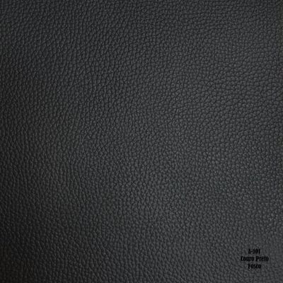 Kit 2 Poltronas Decorativa Noah Couro Preto Fosco