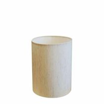 Cúpula Abajur Cilíndrica Cp-7006 ø18x25cm Linho Bege